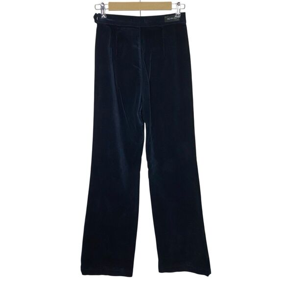 Alexa Chung x AG Jeans Corduroy Pants Womens 27 Bootcut Navy Blue High Rise NEW - Picture 2 of 13